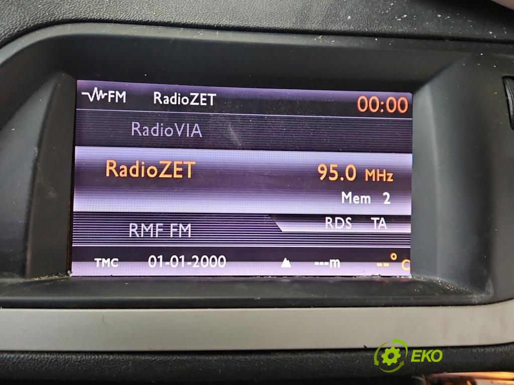 Citroen C5 II 2008-2017 1.6 hdi 111KM manual 82 kW 1560 cm3 4- Zobrazit: 9673538880 (Prístrojová doska, displej)