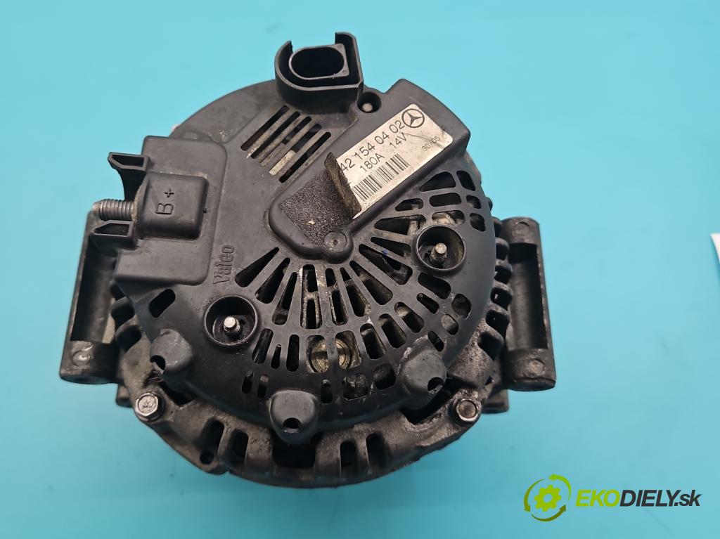 Mercedes E W211 2002-2009 3.0 V6 CDI 190 HP automatic 140 kW 2987 cm3 4- Alternator A6421540402 (Alternátor)