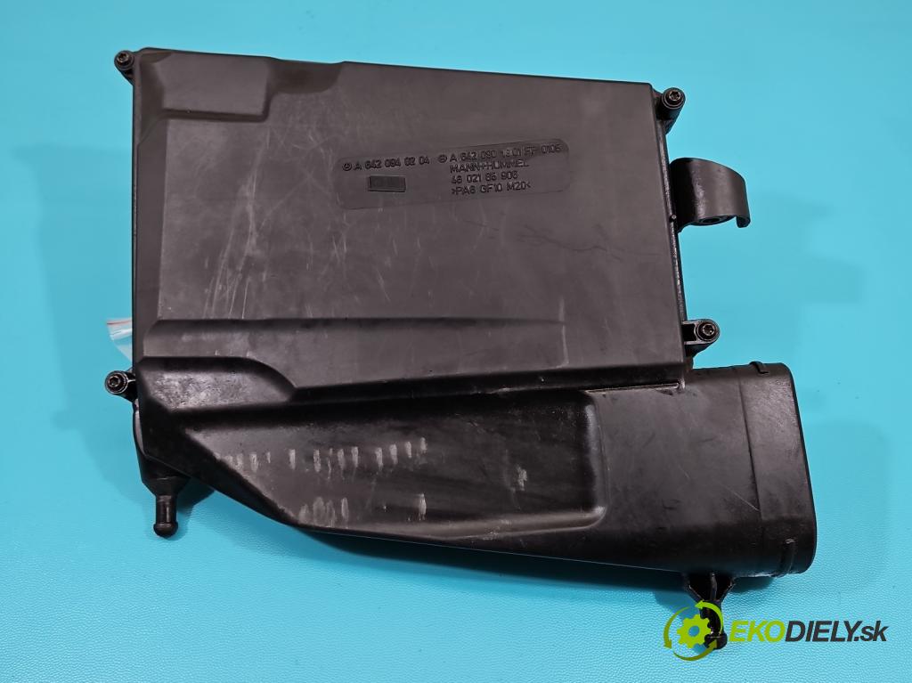 Mercedes E W211 2002-2009 3.0 V6 CDI 190 HP automatic 140 kW 2987 cm3 4- obal filtra vzduchu A6420940204 (Obal filtra vzduchu)