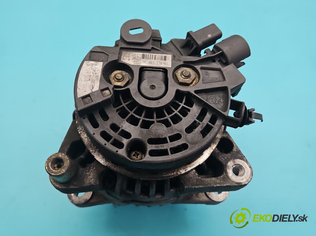 Peugeot 307 2.0 hdi 90 HP manual 66 kW 1997 cm3 5- Alternator 0124525035 (Alternátor)