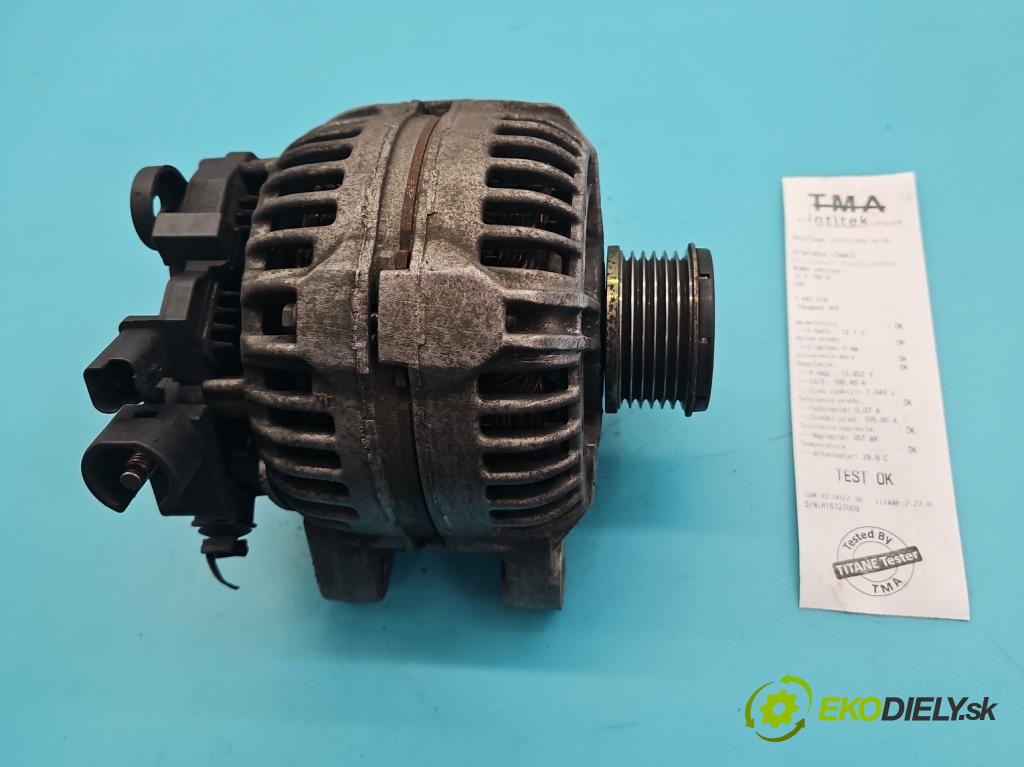 Peugeot 307 2.0 hdi 90 HP manual 66 kW 1997 cm3 5- Alternator 0124525035 (Alternátor)