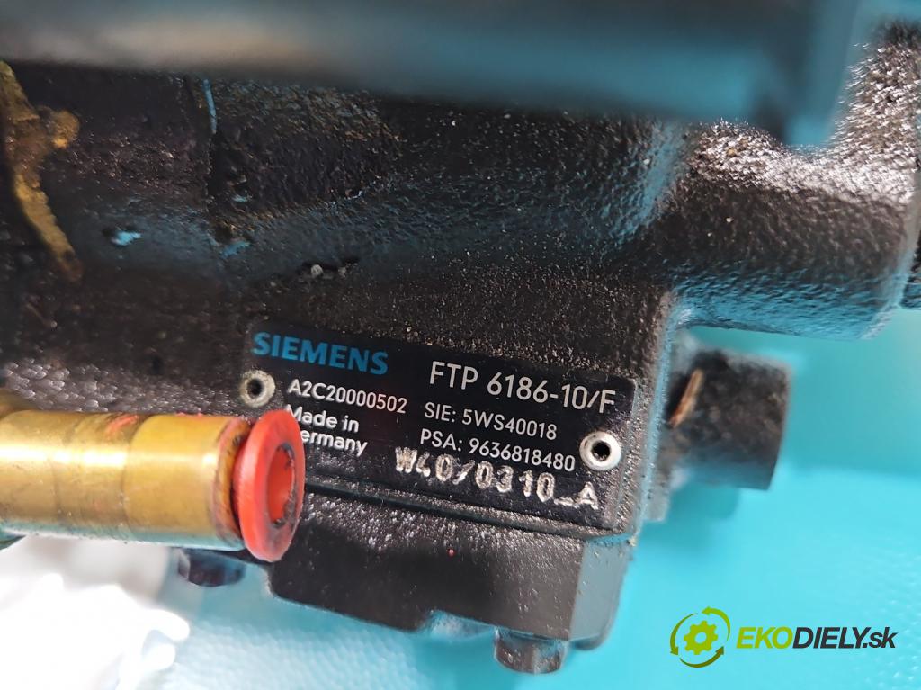 Peugeot 307 2.0 hdi 90 HP manual 66 kW 1997 cm3 5- čerpadlo vstrekovacia 9636818480 (Vstrekovacie čerpadlo)