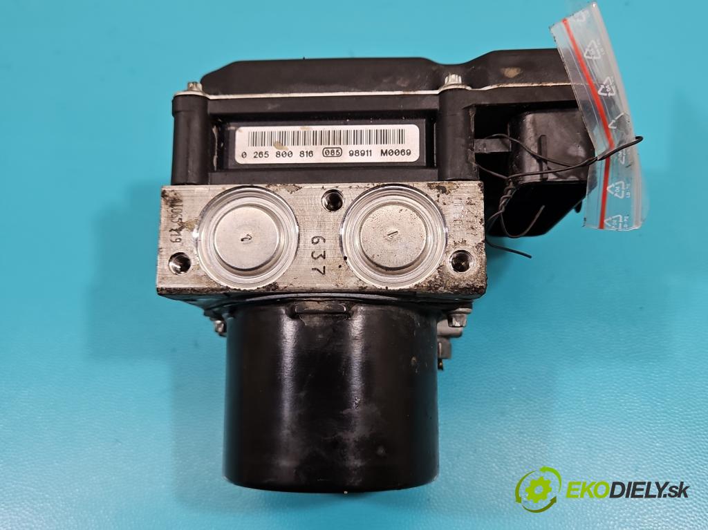 Skoda Fabia II 2007-2014 1.2 12V 69KM manual 51 kW 1198 cm3 5- čerpadlo abs 0265232276 (Pumpy brzdové)