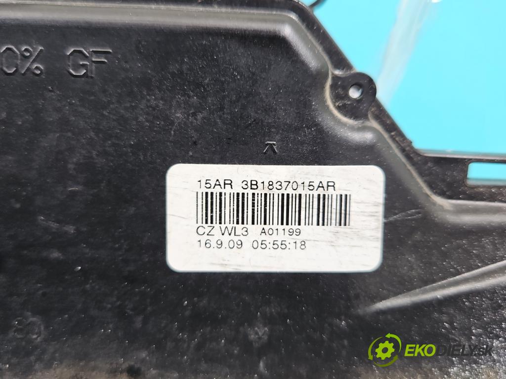 Skoda Fabia II 2007-2014 1.2 12V 69KM manual 51 kW 1198 cm3 5- zámek přední levý 3B1837015AR