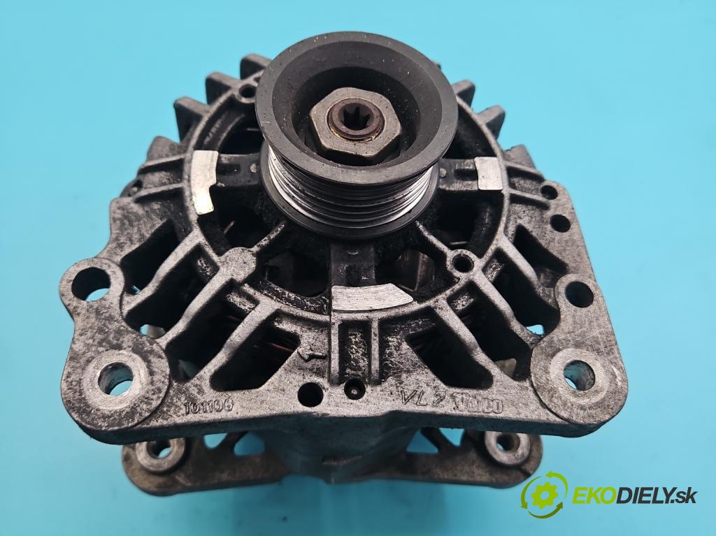 Skoda Fabia II 2007-2014 1.2 12V 69KM manual 51 kW 1198 cm3 5- Alternator 03D903025J (Alternátor)