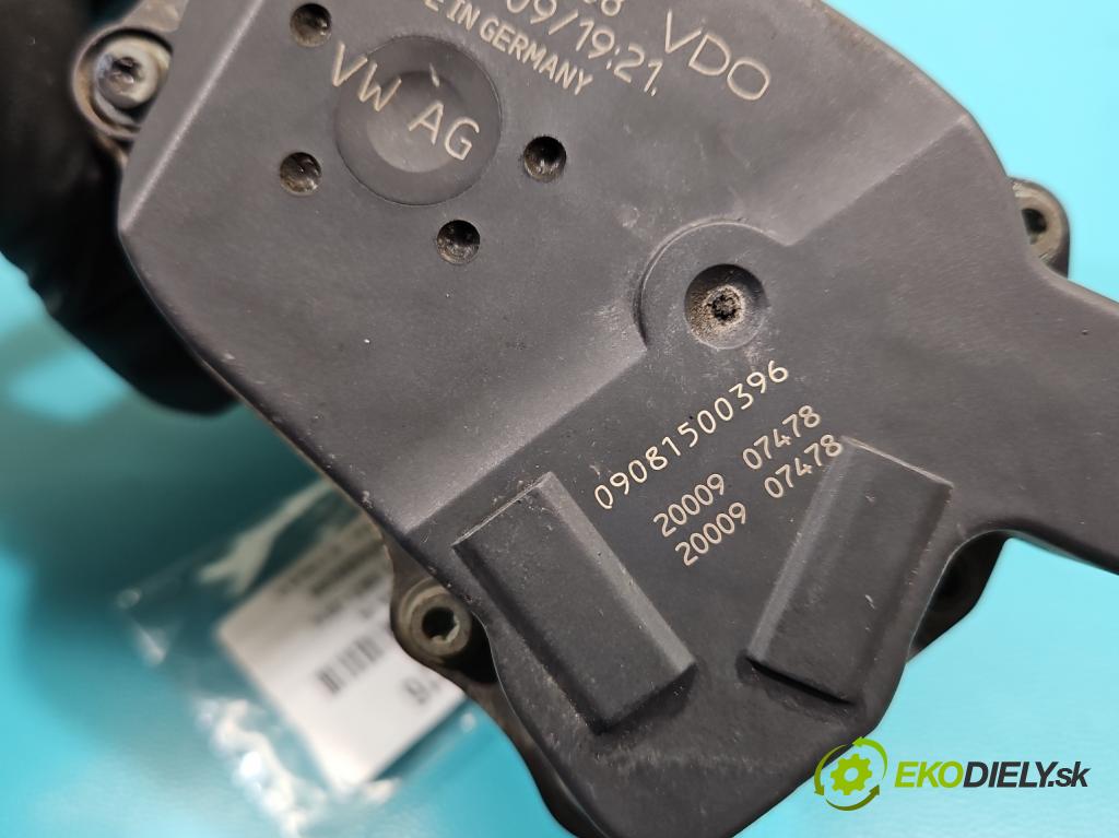 Skoda Fabia II 2007-2014 1.2 12V 69KM manual 51 kW 1198 cm3 5- klapka 03D133062E (Škrtiaca klapka)