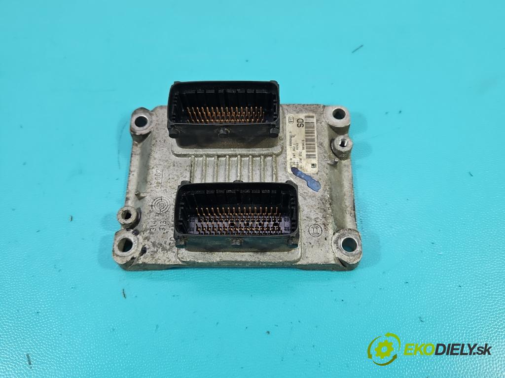 Opel Corsa C 2000-2006 1.2 16V 75 HP manual 55 kW 1199 cm3 5- riadiaca jednotka motora 55350552