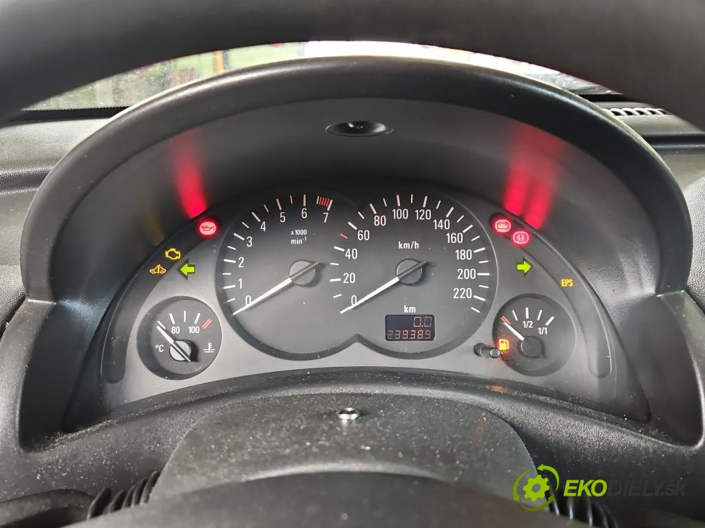 Opel Corsa C 2000-2006 1.2 16V 75 HP manual 55 kW 1199 cm3 5- riadiaca jednotka motora 55350552