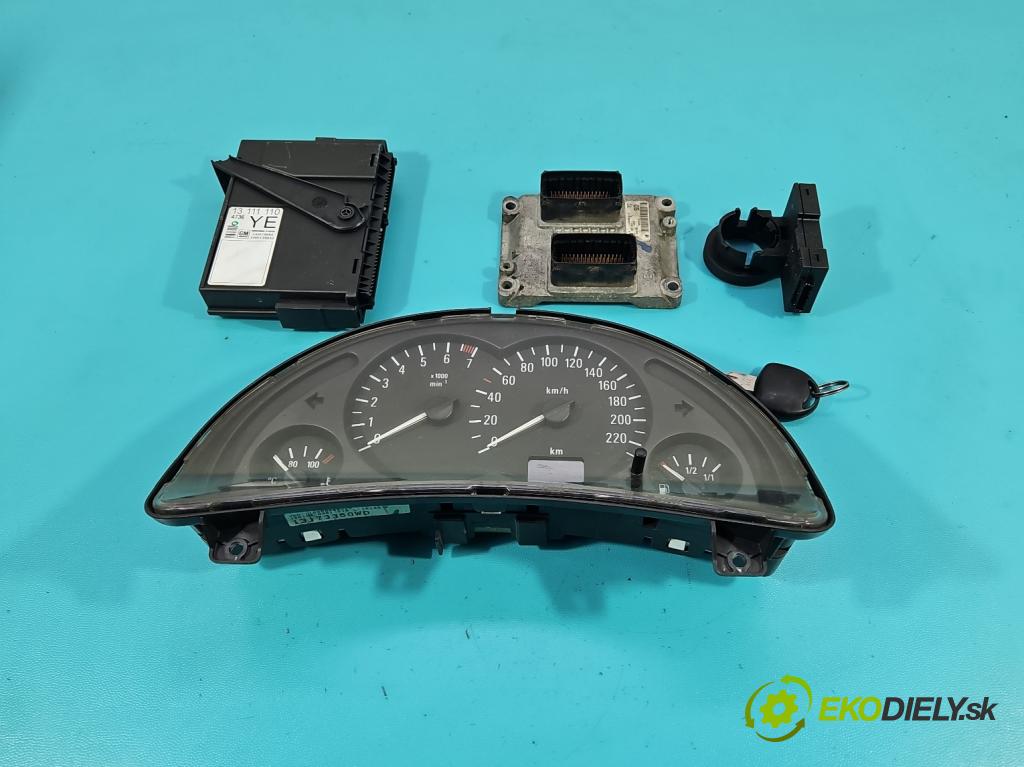 Opel Corsa C 2000-2006 1.2 16V 75 HP manual 55 kW 1199 cm3 5- riadiaca jednotka motora 55350552