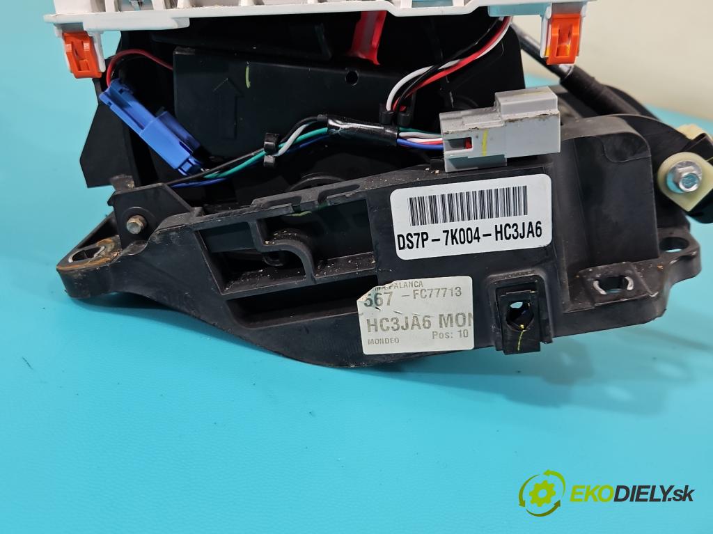 Ford Mondeo Mk5 2014-2022 2.0 tdci 179KM automatic 132 kW 1999 cm3 5- Páka: Změny: stupeň,rýchlosť DS7P-7K004-HC (Rýchlostná páka (kulisa))