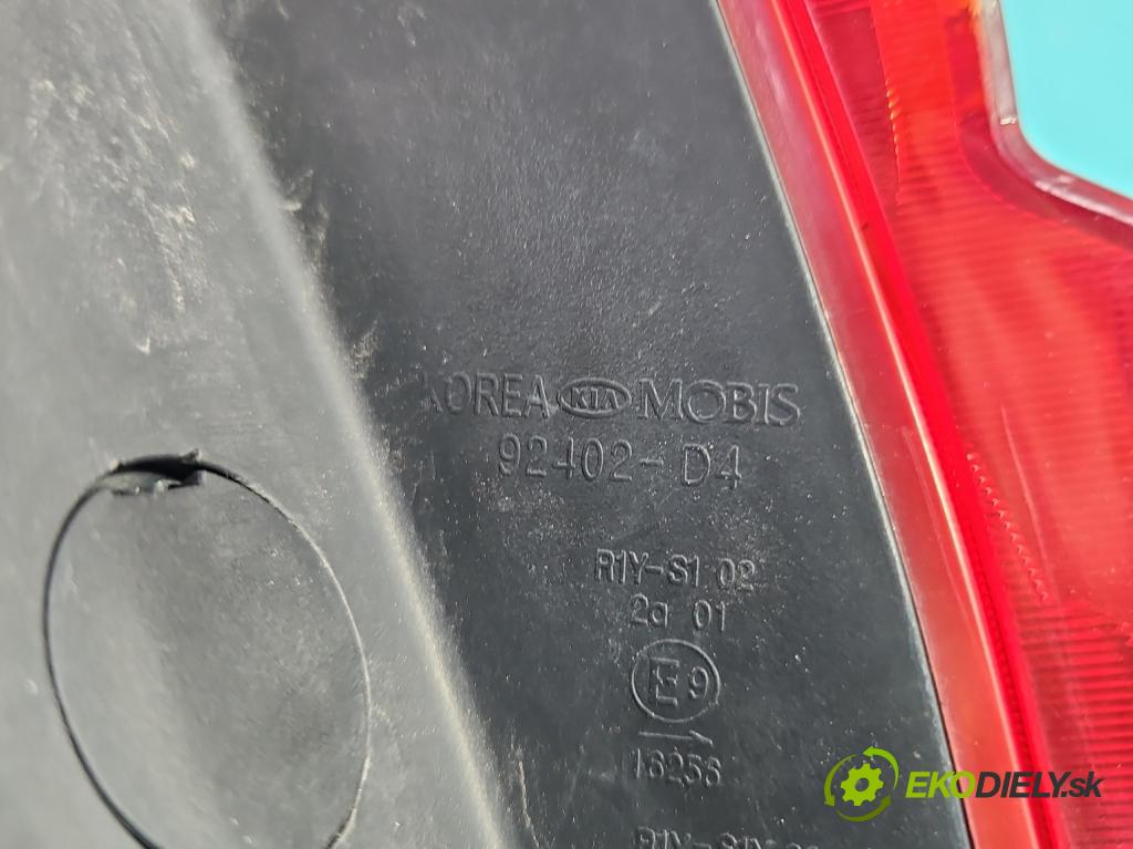Kia Optima IV 2015-2020 1.7 crdi 141 hp manual 104 kW 1685 cm3 5- světlo zadní pravé 92402-D4 (Klika dveří ostatní)