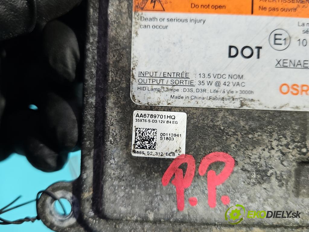 Kia Optima IV 2015-2020 1.7 crdi 141 HP manual 104 kW 1685 cm3 5- střídač: xenon AA6789701HQ (Riadiaca jednotka xenónu)