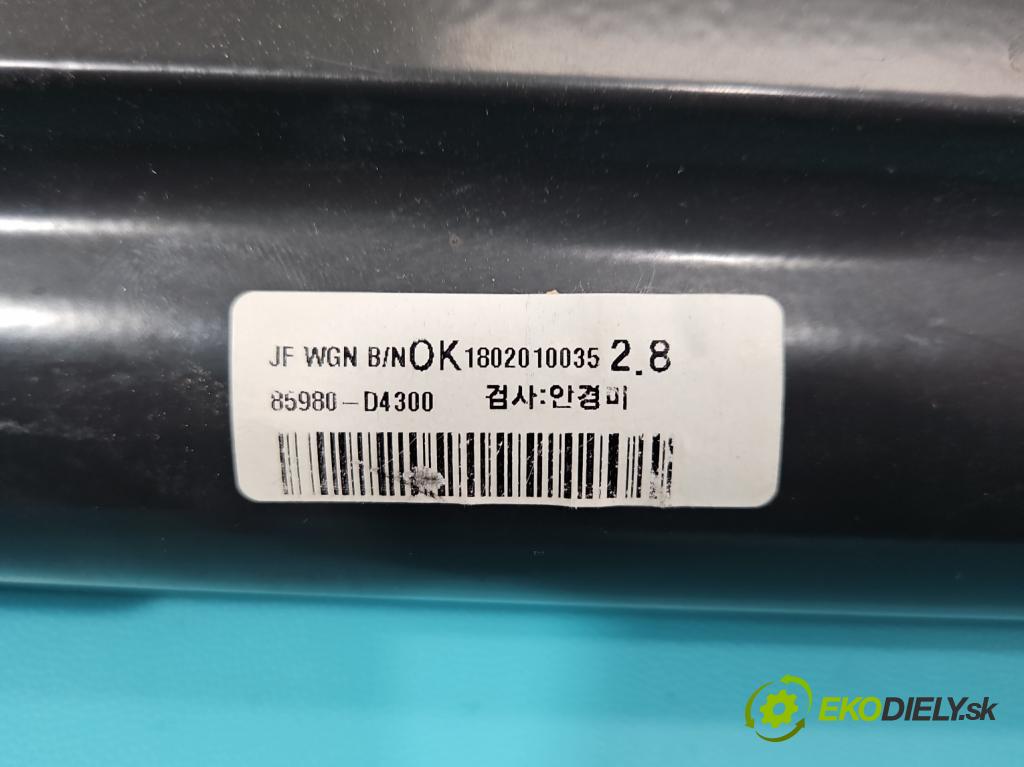 Kia Optima IV 2015-2020 1.7 crdi 141 HP manual 104 kW 1685 cm3 5- roleta 85980-D4300 (Roleta kufra)