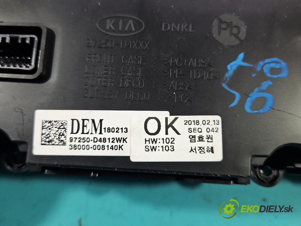 Kia Optima IV 2015-2020 1.7 crdi 141 HP manual 104 kW 1685 cm3 5- panel kúrenia 97250-D4812WK