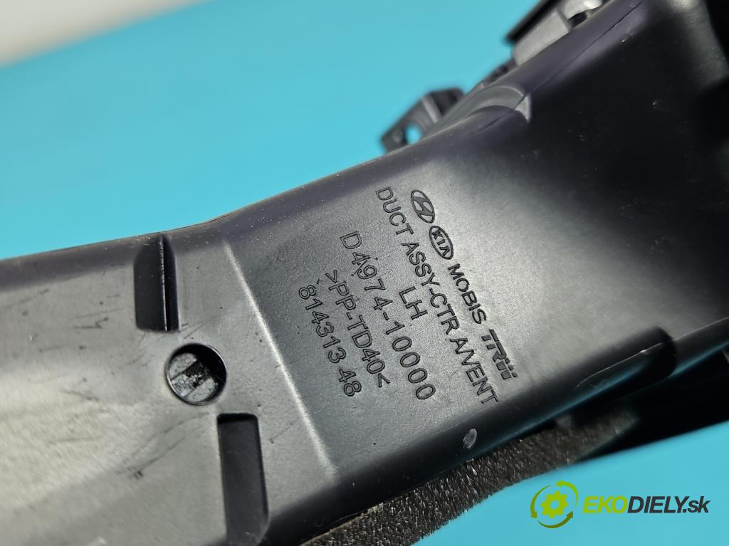 Kia Optima IV 2015-2020 1.7 crdi 141 HP manual 104 kW 1685 cm3 5- Mřížka: kúrenia stredová D4974-10000 (Mriežka kúrenia (fukár))