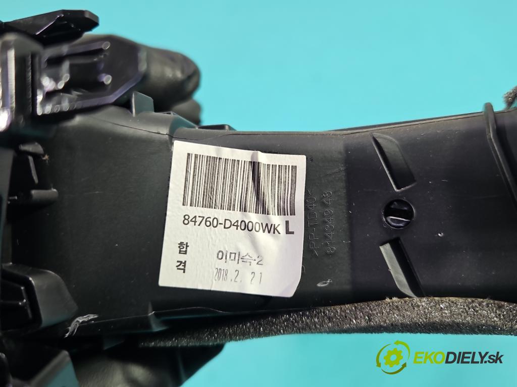 Kia Optima IV 2015-2020 1.7 crdi 141 HP manual 104 kW 1685 cm3 5- Mřížka: kúrenia stredová D4974-10000 (Mriežka kúrenia (fukár))