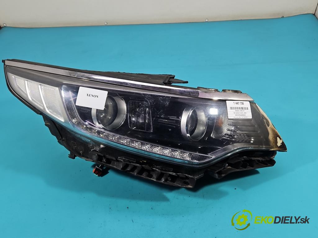 Kia Optima IV 2015-2020 1.7 crdi 141 HP manual 104 kW 1685 cm3 5- Reflektor: pravý  (Svetlo predné pravé)