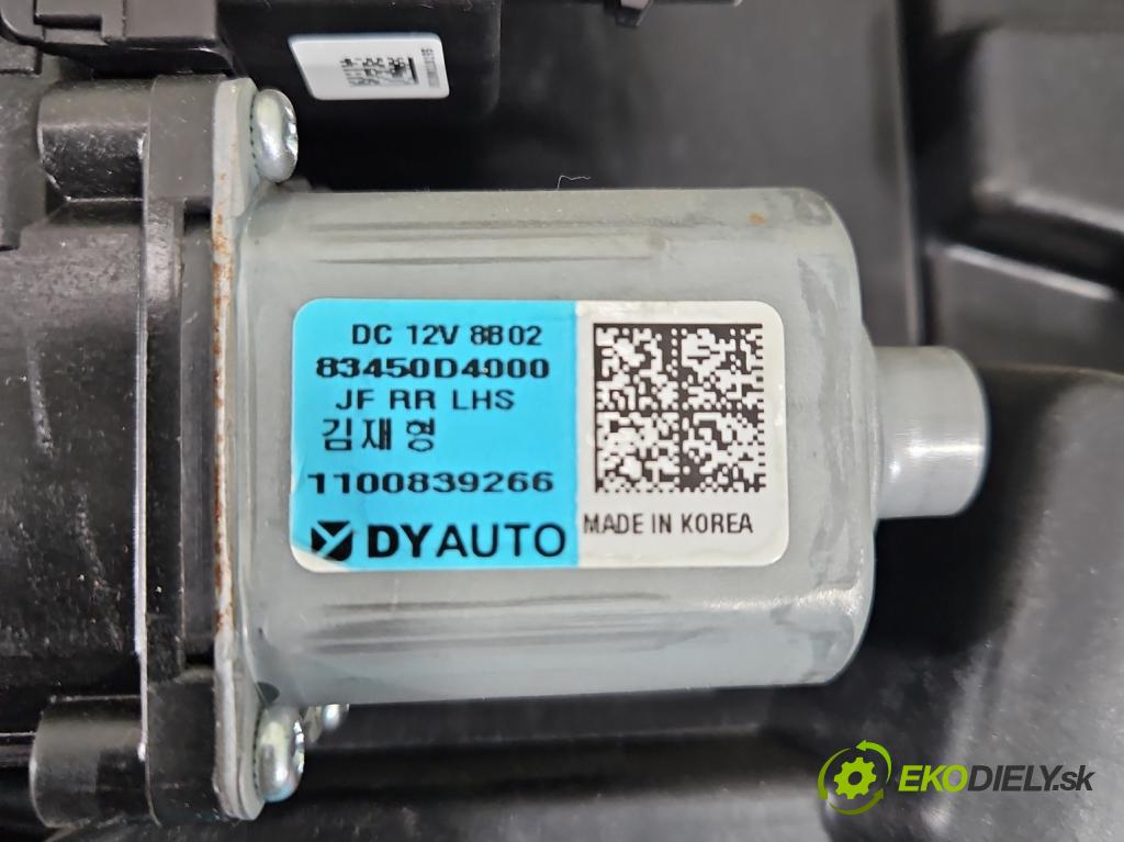 Kia Optima IV 2015-2020 1.7 crdi 141 hp manual 104 kW 1685 cm3 5- mechanismus stahování zadní levý 83450D4000