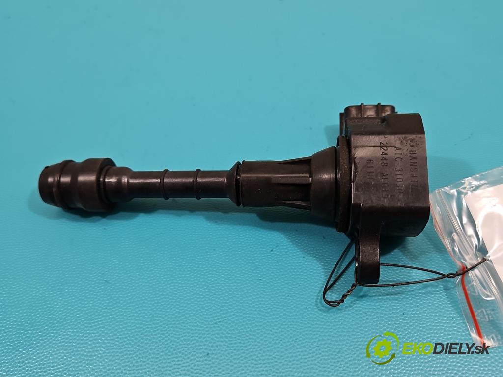 Infiniti FX I 2003-2008 3.5 V6 280KM: automatic 206 kW 3498 cm3 5- cievka zapaľovacia 22448AL615 (Zapaľovacia cievka)