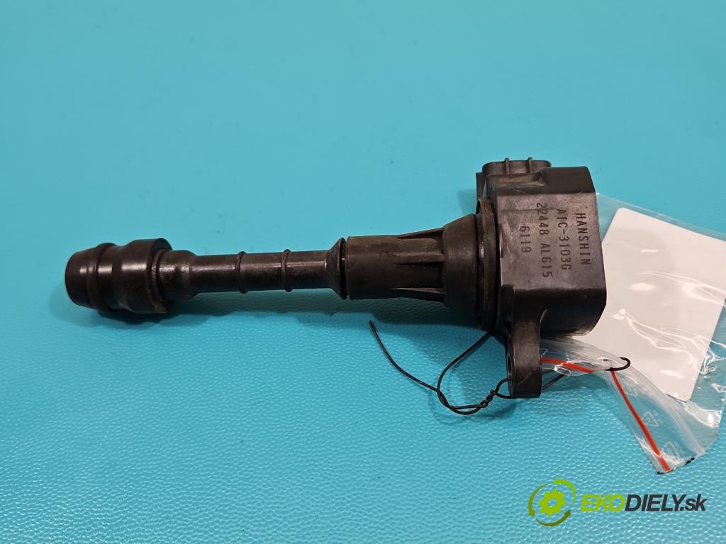 Infiniti FX I 2003-2008 3.5 V6 280KM: automatic 206 kW 3498 cm3 5- cievka zapaľovacia 22448AL615 (Zapaľovacia cievka)