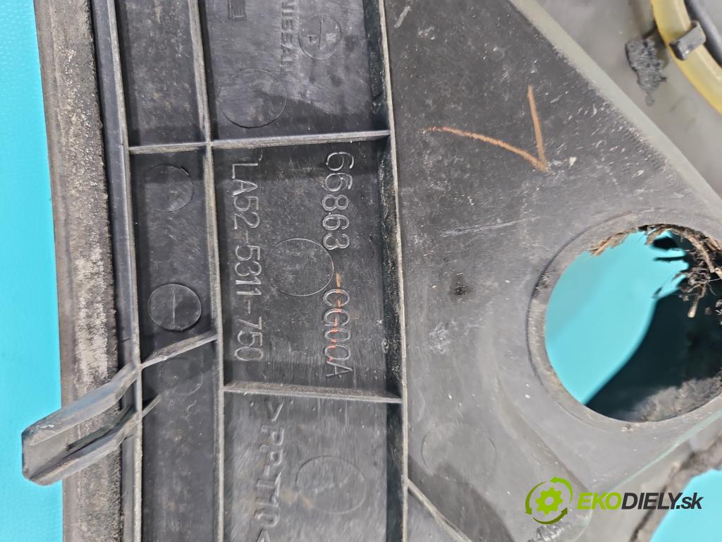 Infiniti FX I 2003-2008 3.5 V6 280KM: automatic 206 kW 3498 cm3 5- torpédo 66862CG00A (Torpédo (plast pod čelným sklom))