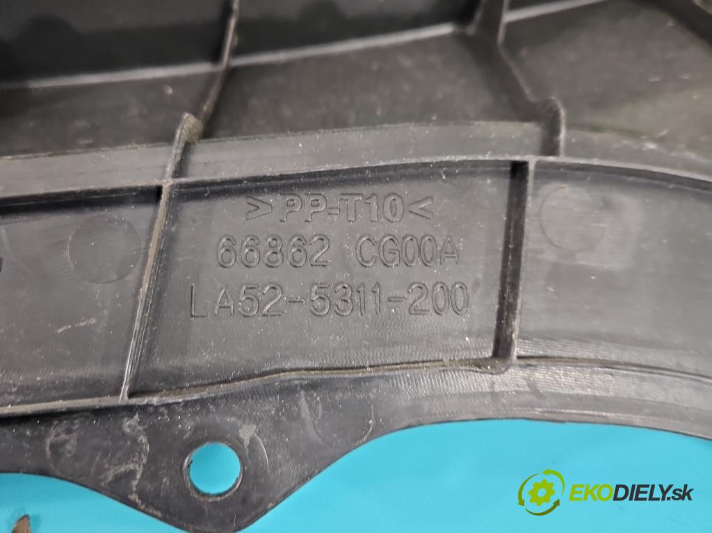 Infiniti FX I 2003-2008 3.5 V6 280KM: automatic 206 kW 3498 cm3 5- torpédo 66862CG00A (Torpédo (plast pod čelným sklom))