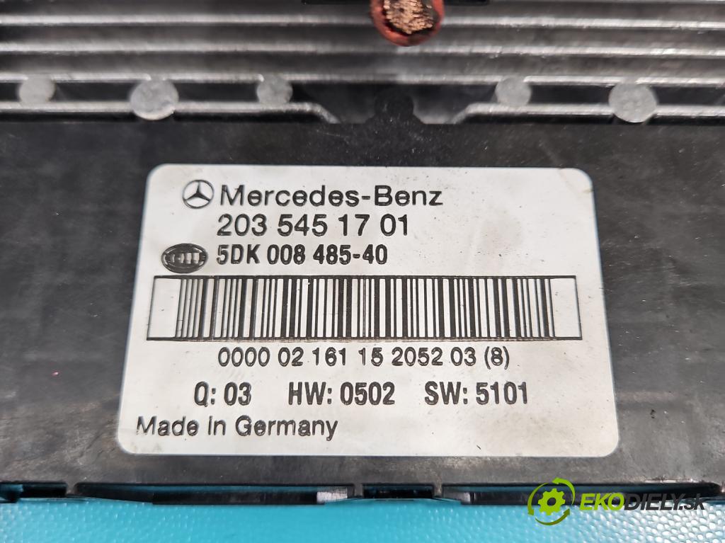 Mercedes C W203 2000-2007 2,2.0 cdi 95 hp manual 70 kW 2148 cm3 3- skříňka pojistková 2035451701 (Pojistkové skříňky)