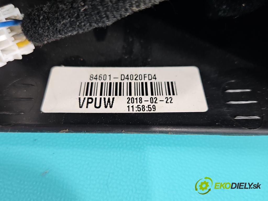 Kia Optima IV 2015-2020 1.7 crdi 141 hp manual 104 kW 1685 cm3 5- loketní opěrka  (Loketní opěrky)