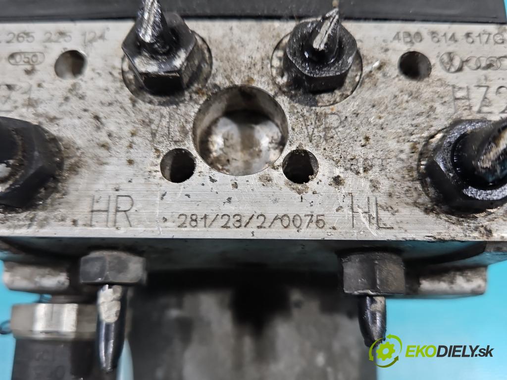 Vw Passat B5 1995-2005 1.9 tdi 101 HP manual 74 kW 1896 cm3 4- čerpadlo abs 0265225124 (Pumpa ABS)