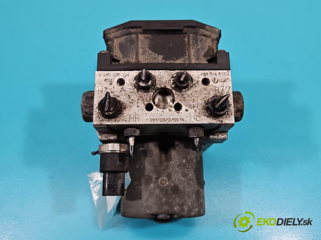 Vw Passat B5 1995-2005 1.9 tdi 101 HP manual 74 kW 1896 cm3 4- čerpadlo abs 0265225124 (Pumpa ABS)