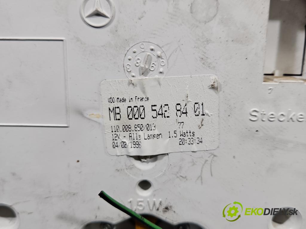 Mercedes Vito W638 1996-2003 2.3d 79KM manual 58 kW 2299 cm3 5- prístrojovka/ budíky MB0005428401 (Prístrojová doska, displej)