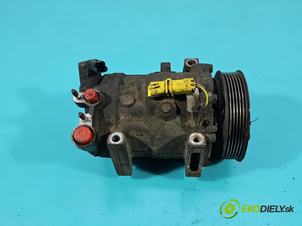 Peugeot 407 2.2 16V 158 HP manual 116 kW 2230 cm3 5- Kompresor: klimatizácie 9648138680 (Kompresor klimatizácie)