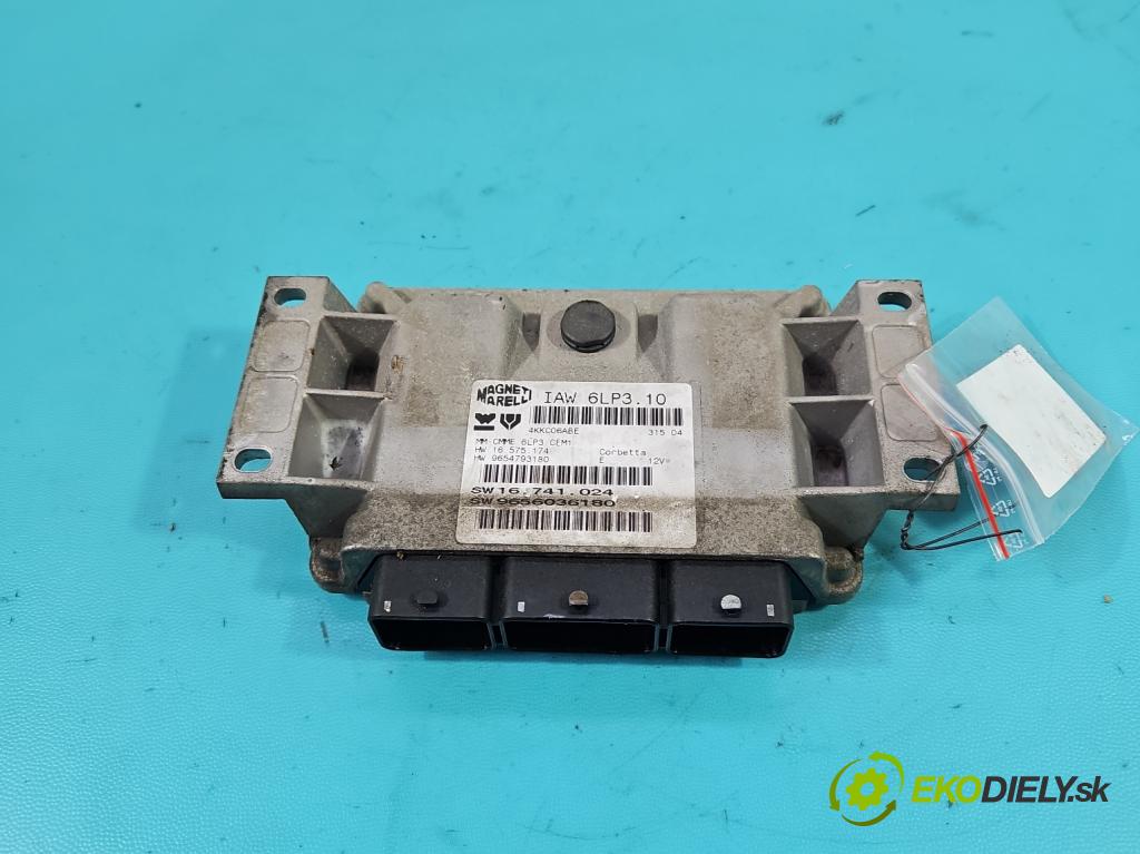Peugeot 407 2.2 16V 158 HP manual 116 kW 2230 cm3 5- riadiaca jednotka motora 9656036180