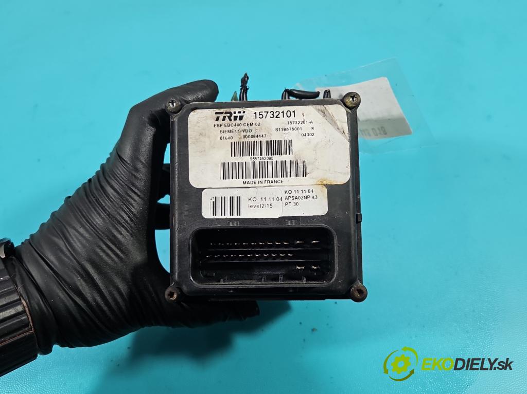 Peugeot 407 2.2 16V 158 HP manual 116 kW 2230 cm3 5- čerpadlo abs 9657462080 (Pumpa ABS)