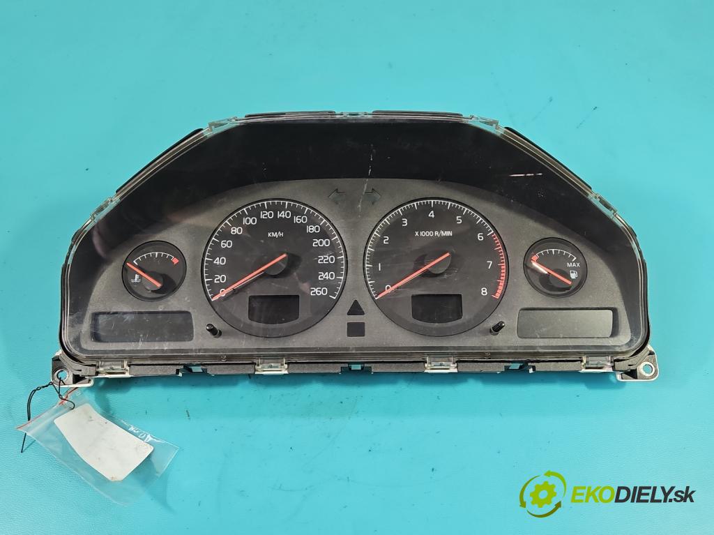 Volvo S80 I 1998-2006 2.0 T 190 HP automatic 140 kW 1984 cm3 4- prístrojovka/ budíky 9459821 (Prístrojová doska, displej)