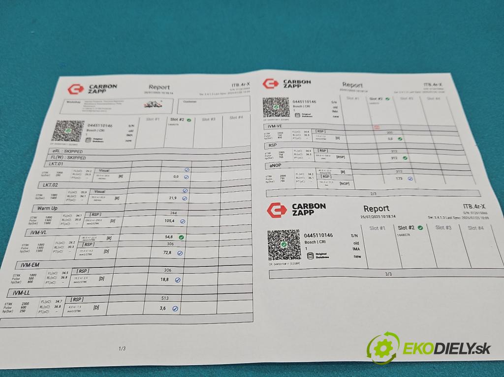 Mitsubishi Carisma 1.9 dci 102 HP manual 75 kW 1870 cm3 5- vstrek 0445110146 (Vstrekovač paliva)