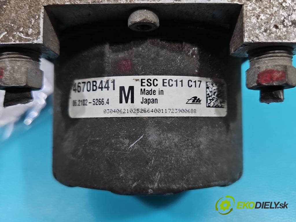 Mitsubishi ASX 2010-2021 1.6 16V 117 HP manual 86 kW 1590 cm3 5- čerpadlo abs 4670B441 (Pumpa ABS)