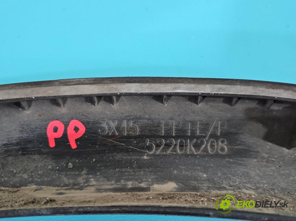Mitsubishi ASX 2010-2021 1.6 16V 117 hp manual 86 kW 1590 cm3 5- lišta blatník: přední pravé 5220K208