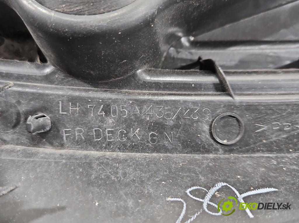 Mitsubishi ASX 2010-2021 1.6 16V 117 HP manual 86 kW 1590 cm3 5- torpédo 7405A435 (Torpédo (plast pod čelným sklom))