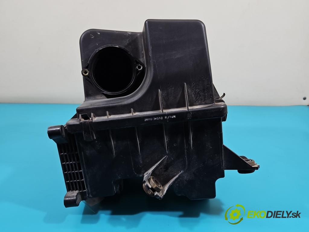 Hyundai Sonata V 2004-2009 2.4 16V 162 HP manual 119 kW 2359 cm3 4- obal filtra vzduchu 28110-3K010 (Obal filtra vzduchu)