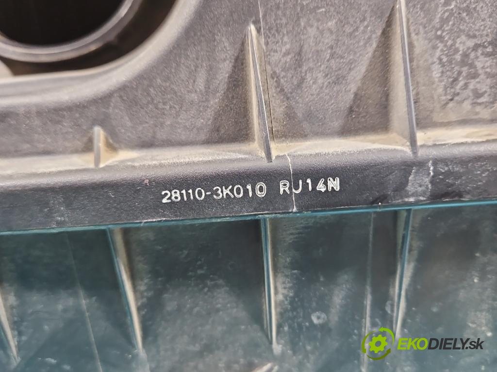 Hyundai Sonata V 2004-2009 2.4 16V 162 HP manual 119 kW 2359 cm3 4- obal filtra vzduchu 28110-3K010 (Obal filtra vzduchu)