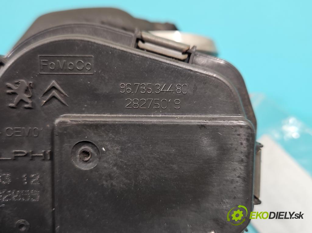 Citroen C5 II 2008-2017 1.6 hdi 111KM manual 82 kW 1560 cm3 4- klapka 9673534480 (Škrtiaca klapka)