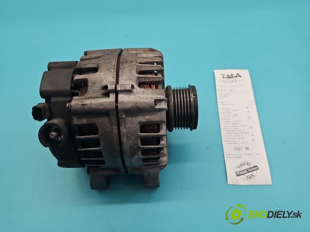 Citroen C5 II 2008-2017 1.6 hdi 111KM manual 82 kW 1560 cm3 4- Alternator 9678049480 (Alternátor)