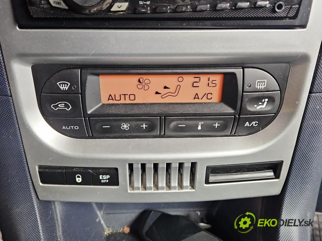 Peugeot 1007 1.4 hdi 68 HP manual 50 kW 1398 cm3 3- panel kúrenia 96530443XT
