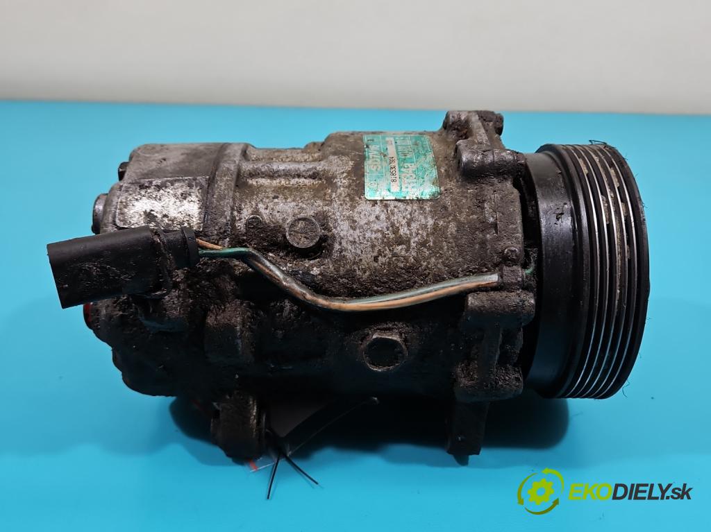Vw Golf IV 1997-2003 1.9 tdi 90 HP manual 66 kW 1896 cm3 3- Kompresor: klimatizácie 1J0820803E (Kompresor klimatizácie)