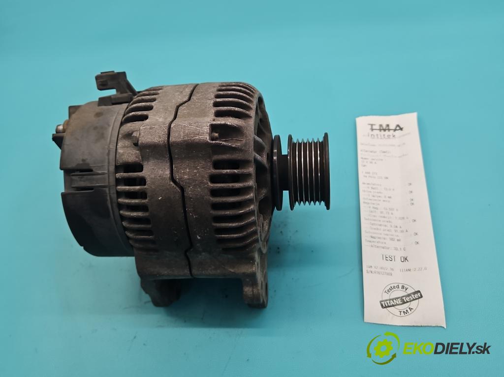 Vw Polo III 6N 1994-2001 1.6 8V 75 HP manual 55 kW 1598 cm3 4- Alternator  (Alternátor)