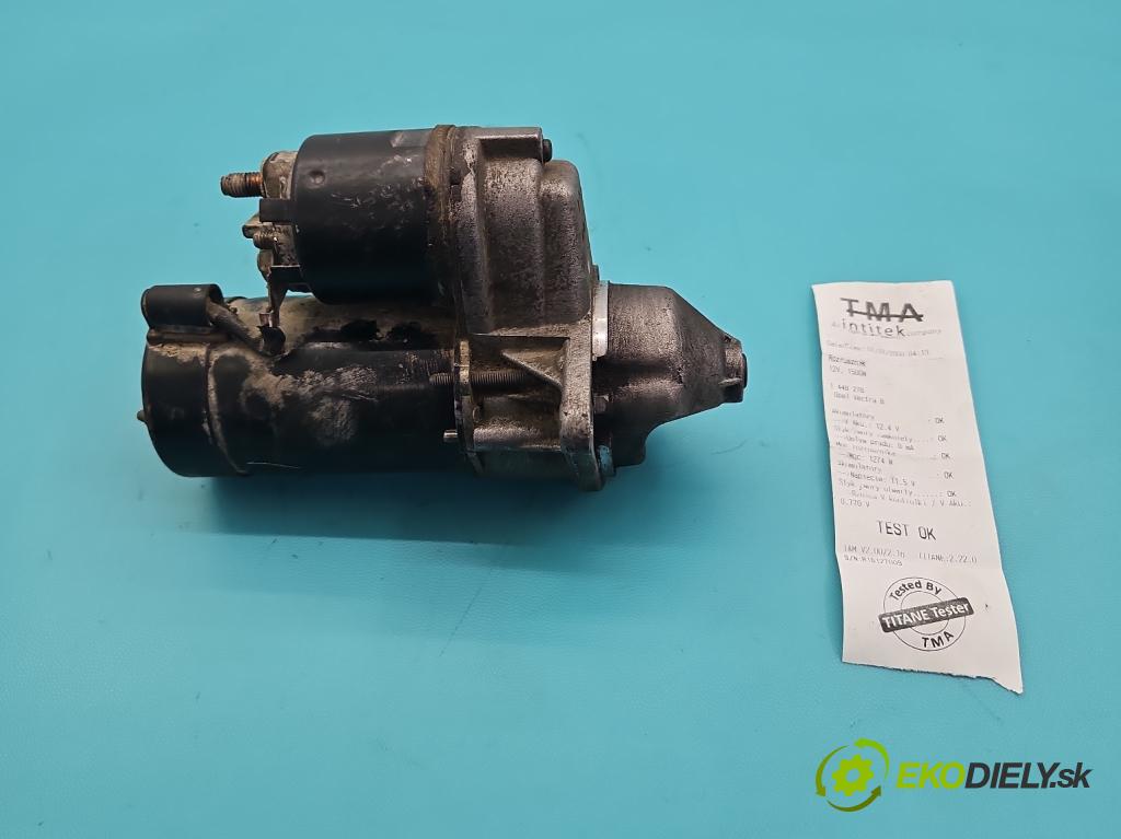Opel Vectra B 1995-2002 1.6 16V 101 HP manual 74 kW 1598 cm3 5- štartér D6RA162 (Štartér)