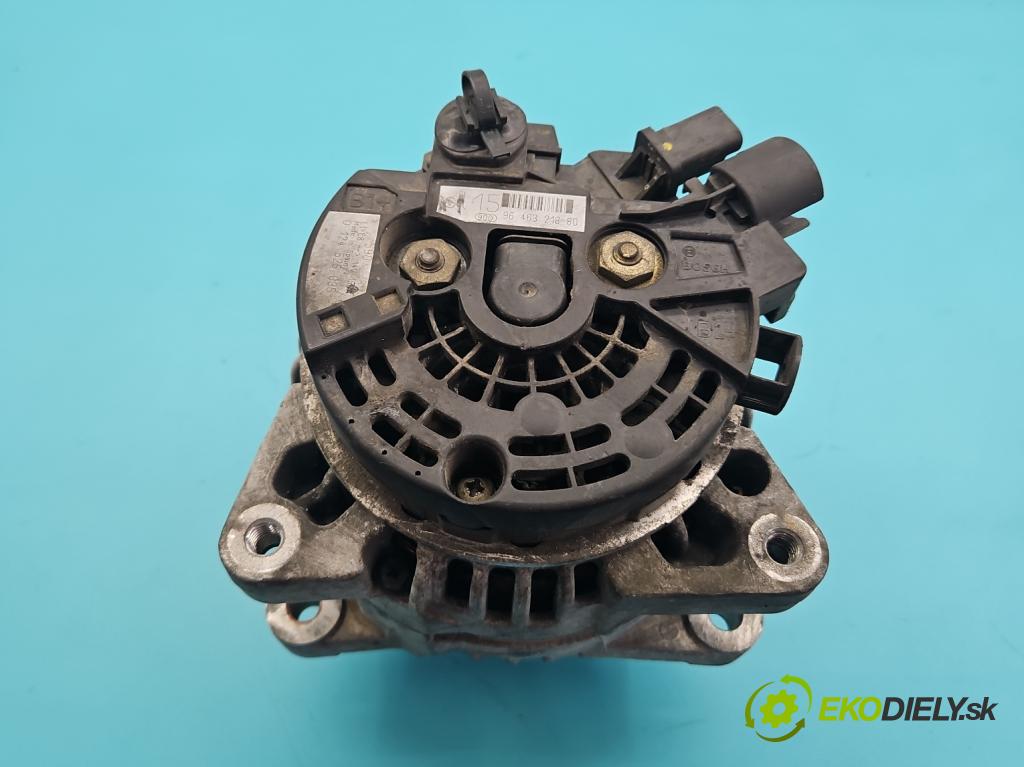 Peugeot 307 1.6 hdi 90 HP manual 66 kW 1560 cm3 5- Alternator 0124525035 (Alternátor)