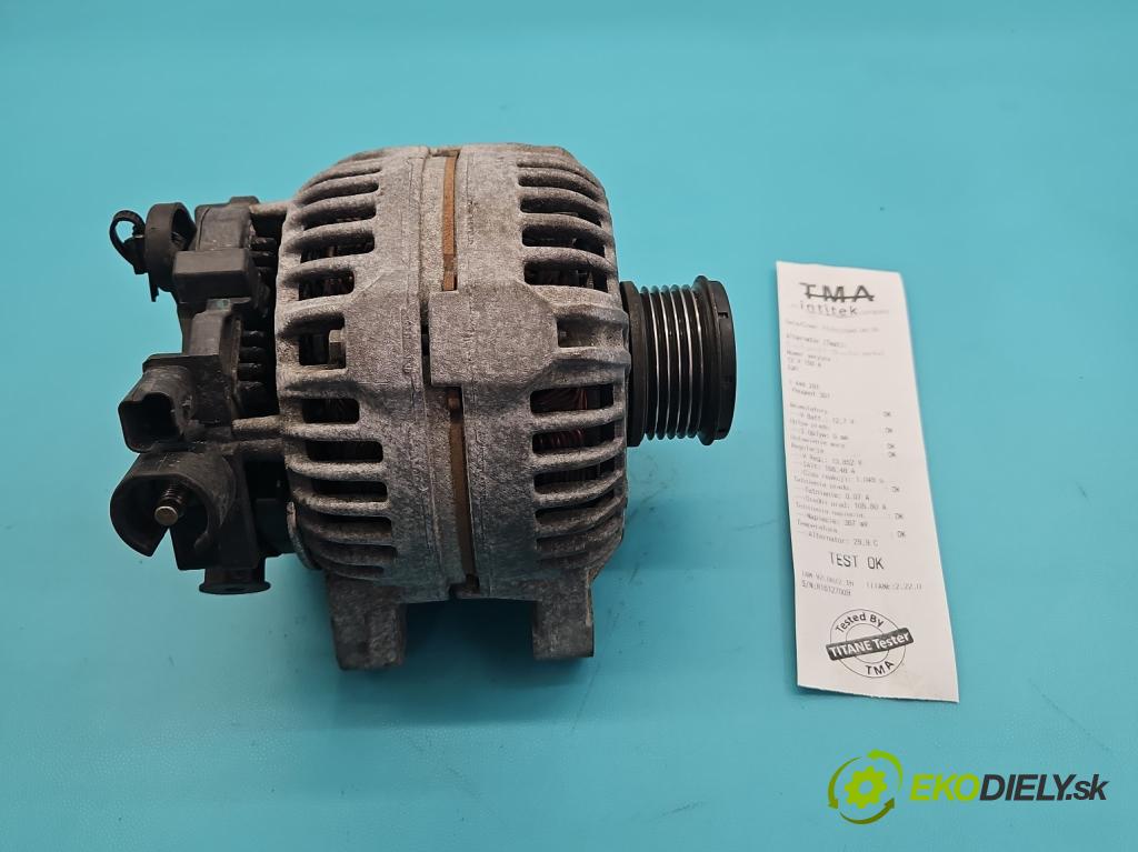 Peugeot 307 1.6 hdi 90 HP manual 66 kW 1560 cm3 5- Alternator 0124525035 (Alternátor)
