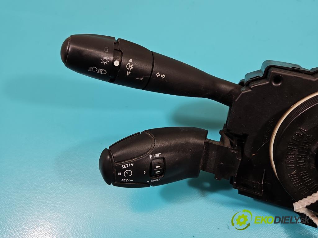 Peugeot 307 1.6 hdi 90 HP manual 66 kW 1560 cm3 5- prepínač komplex: 96605601XT (Prepínacie páčky pod volantom)